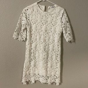 Dainty Hooligan white lace dress, size medium, worn once
